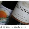 Kenwood Cabernet Sauvignon 2006 & Nivole 2008.[...]