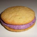 Lime och blåbärs whoopie