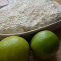 Kokos- och limeglass i kärlekens tecken