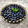 Raw Blåbärspaj - Raw Blueberry Pie