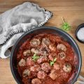 Italienska köttbullar i tomatsås