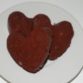 CHOKLADHJÄRTAN MED HALLON OCH CITRON
