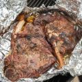 BBQ-grillad lammbog