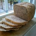 Saftigt bröd bakat i bakmaskinen