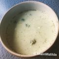 Broccolisoppa med Västerbottenost och vit