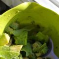 Avokado- och kikärtssallad
