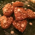 Glutenfria tjocka pepparkakshjärtan