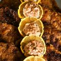 Stekt fiskfilé med maximiliansås