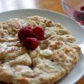 Scones med hallonkesella