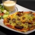Liten kebabpizza (Lchf)