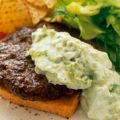 Tacoburgare med avokadoröra