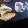Frukost och tips från coachen.