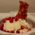 Lyxig snabbdessert med glass och nougatine