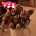 Dadelklubbor med choklad