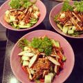 .Kycklingsallad med melon