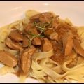 Julmustkycklinggryta med pasta