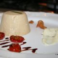Kantarell pannacotta med Cambozola creme'