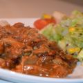 Kycklinggratäng med grönpeppar