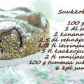 Suukkoja suklaakakussa = Suukkokakku