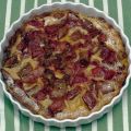 Rabarberclafoutis med kvanne