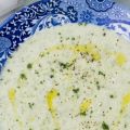 Potatis- och gräslökssoppa med gubbröra på[...]