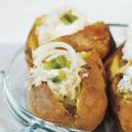 Bakad potatis med böcklingröra