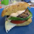 LCHF hamburgare