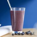 Smoothie med avokado och blåbär