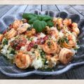 RISOTTO MED VITLÖKS- & CHILIFRÄSTA JÄTTERÄKOR