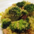 Broccoli och kasslerbulgur