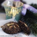 Chokladcookies med mandel
