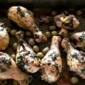 Chicken cacciatore i ugn