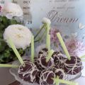 Cakepops doppade i choklad