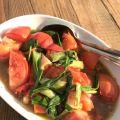 Grillad tomatsallad