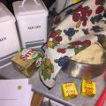 Bullbak med olika goda fyllningar