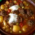 Tagine kefta - marockansk gryta med köttbullar