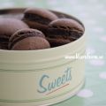 Macarons på Digestivekex...