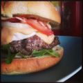 Hamburgare m mozzarella