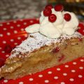 Tårta till första advent, vit choklad, lingon[...]