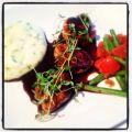 Fläskfilé med potatispuré smaksatt med[...]