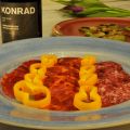 Pinot Noir med Ibericosalami och tomathack som[...]