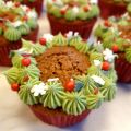 Glutenfria pepparkakscupcakes