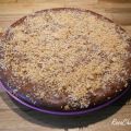 Kladdkaka m hasselnötstäcke