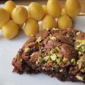 Pistage och dadelkaka