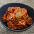 Chilli paneer med naan hos kaki