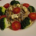 Pasta med trattkantareller i ädelostsås med[...]