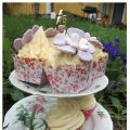 Cocos cupcake´s med vitchokladfrosting