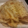 Gott med pannkakor !!