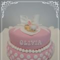 Doptårta till Olivia
