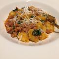 Färsk glutenfri gnocchi med salsiccia,[...]